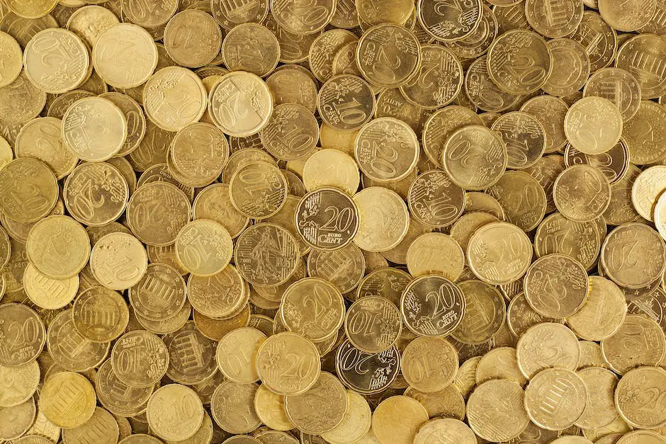 A person holding a pile of coins with a scale representing charity and personal values.